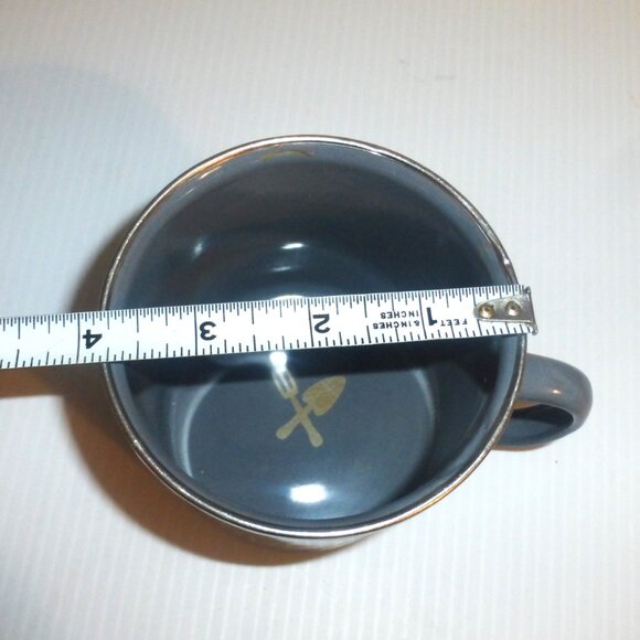 3 PLANTERS Garden Planter Gardener COFFEE MUG Steel Cup Garden Seeds Bulbs Plant - Picture 9 of 10